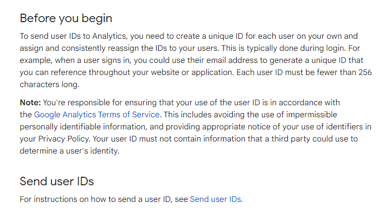 Google Analytics 4 UserID for multi device tracking with GA4