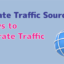 Affiliate Traffic Sources
