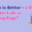 Direct Affiliate Link vs landing page