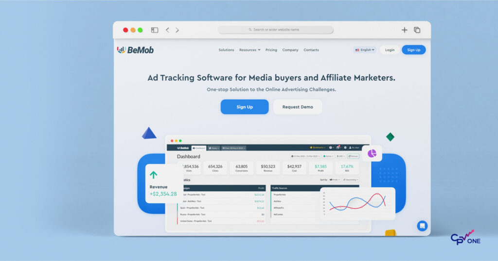 Bemob affiliate marketing tracker