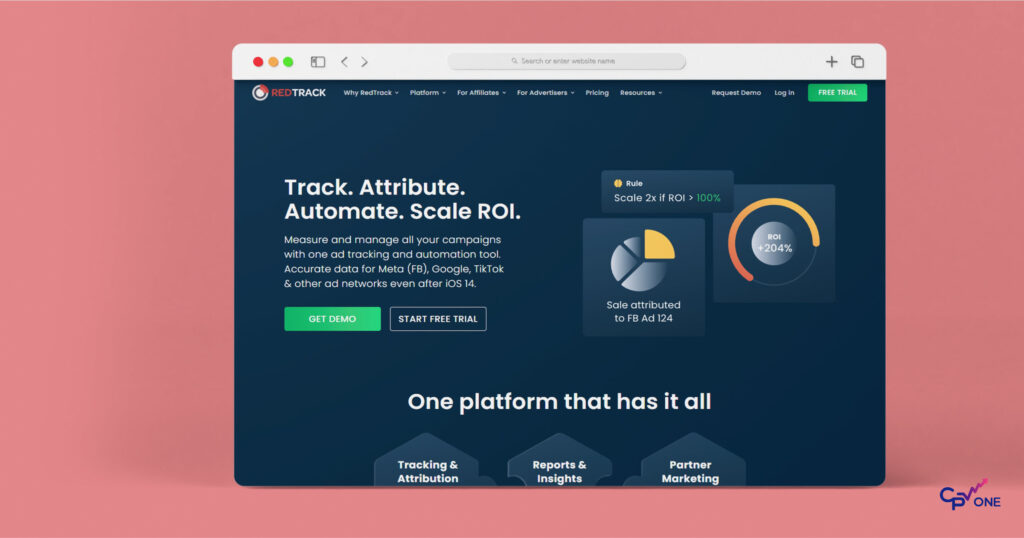 redtrack - ad tracker software