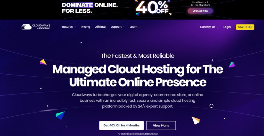Cloudways - web hosting companies