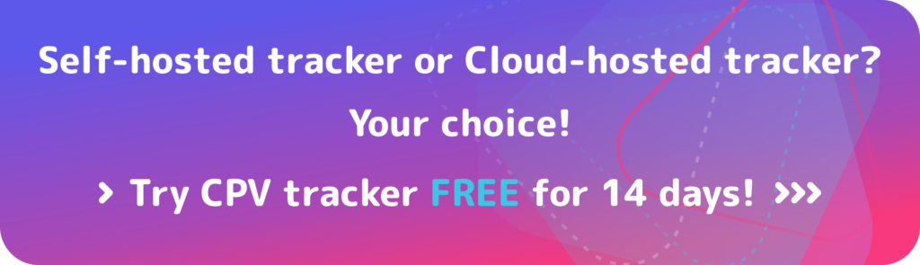 Self-hosted or cloud-hosted ad tracker