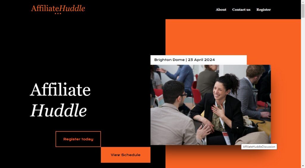 Affiliate Marketing Conferences: Affiliate Huddle