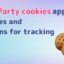 First-party cookies tracking and examples