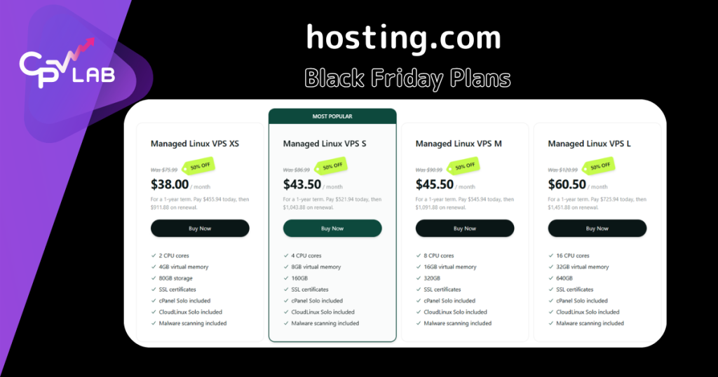 hosting.com black friday deals