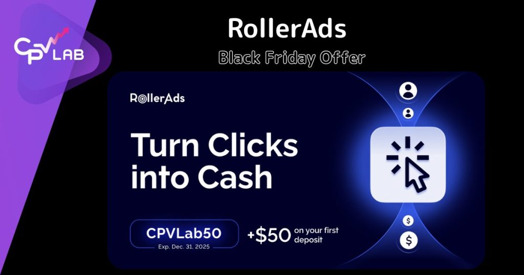 Black Friday at RollerAds ad network