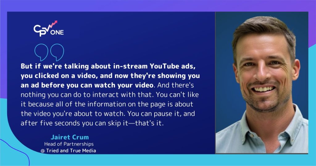  in-stream YouTube ads