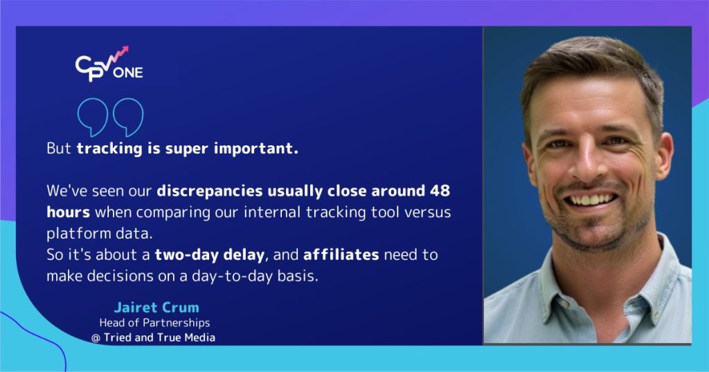 Jairet Crum expert in direct responds ads on Youtube about how important is tracking for campaign optimization