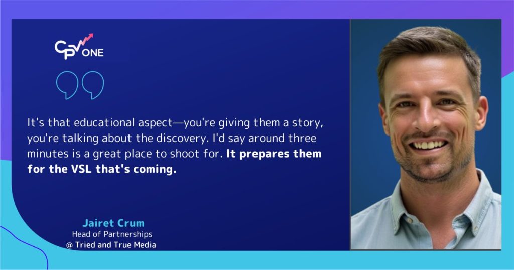 educational aspect prepares them for the VSL that's coming