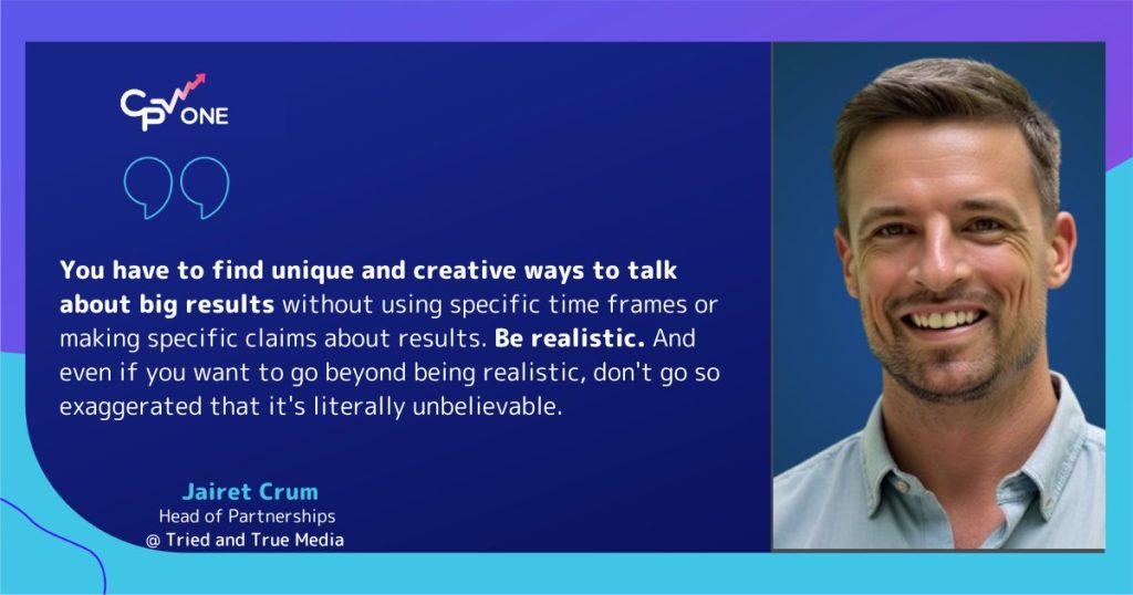 You have to find unique and creative ways to talk about big results using youtube ads