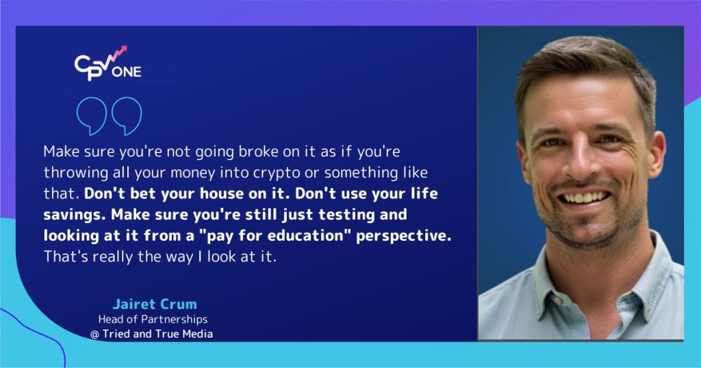 Make sure you're not going broke on it as if you're throwing all your money into Youtube Ads