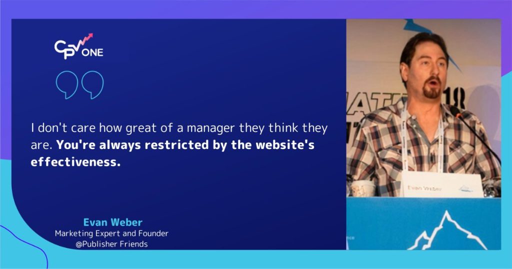 Evan Weber about Meta ads