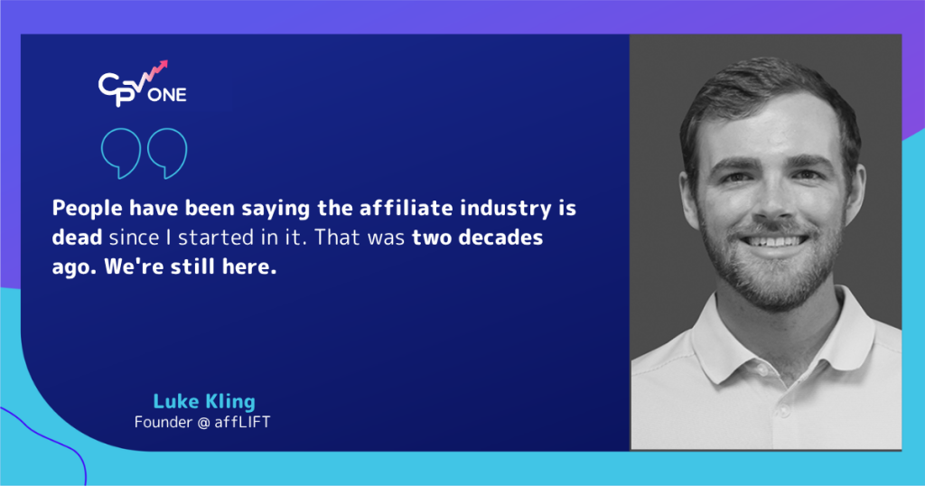 Luke King about affiliate undustry