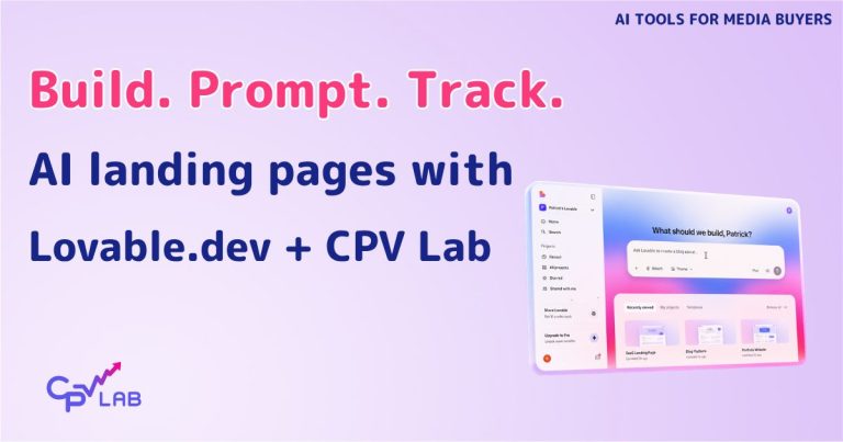 Lovable.dev landing pages