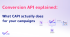 Conversion API explained for performance marketers: what it actually does for your campaigns