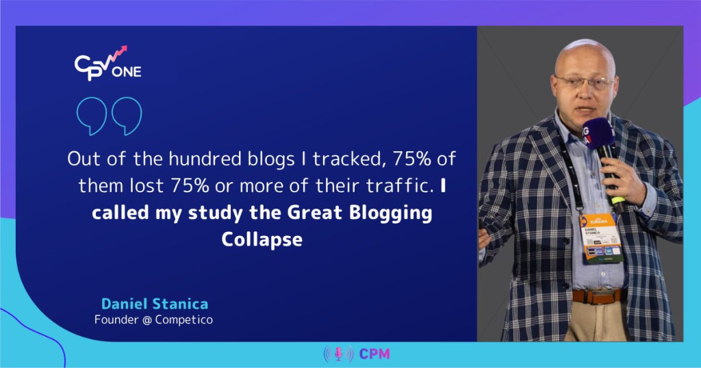 Daniel Stanica and the Great Blogging Collapse