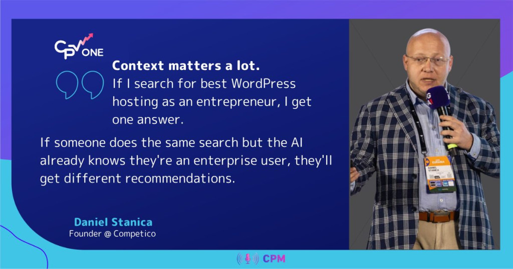 Daniel Stanica How does AI decide who to mention or recommend