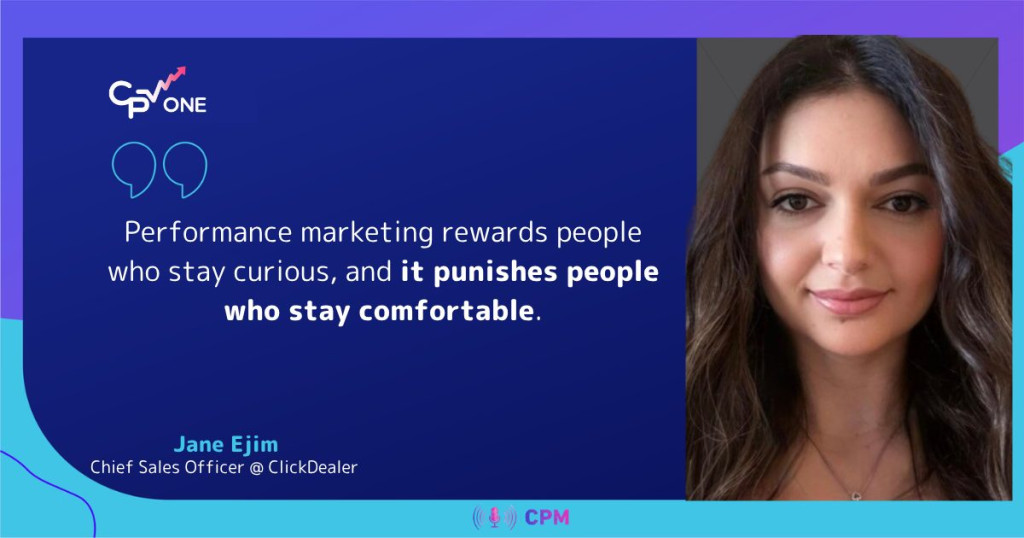 Jane Ejim ClickDealer - advice for affiliate marketers and performance marketers