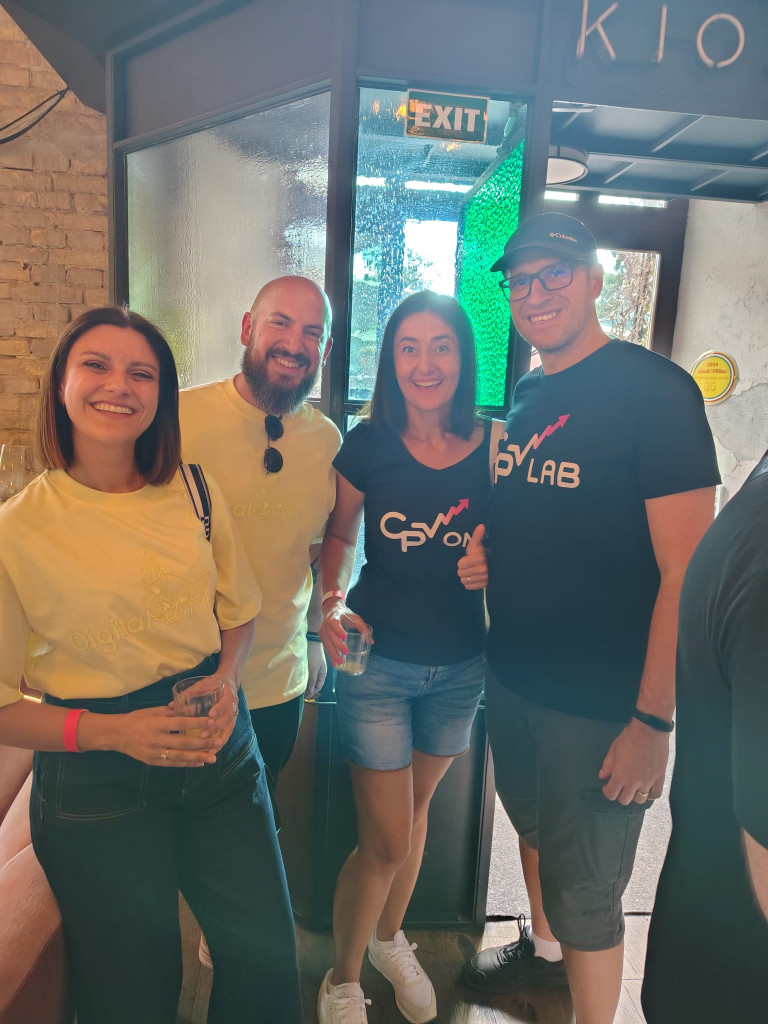 With Digital Mojito team in Budapest