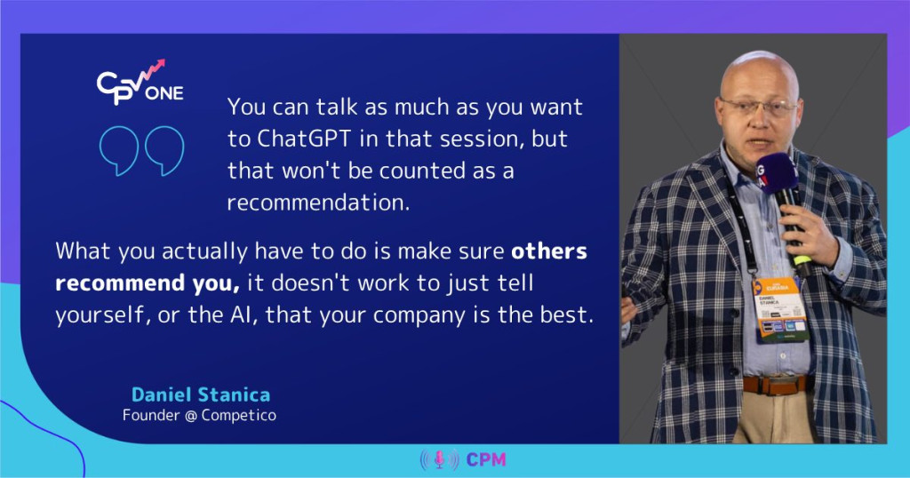 AI recommendations for businesses from Daniel Stanica