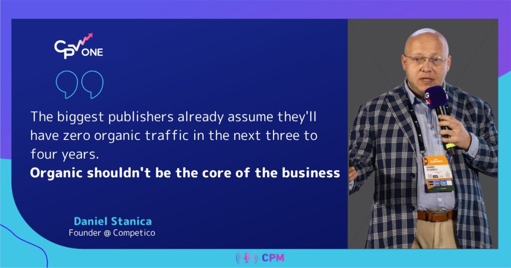 Publishers planning about zero organic traffic - Daniel Stanica about AI visibility