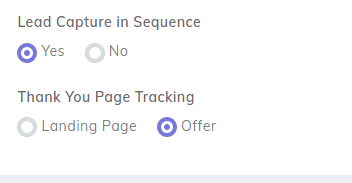 Landing Page and Lead Capture