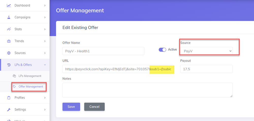 PayV offers management