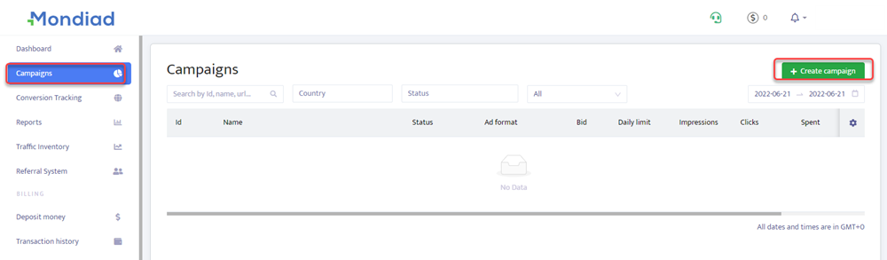 Mondiad Add Campaign