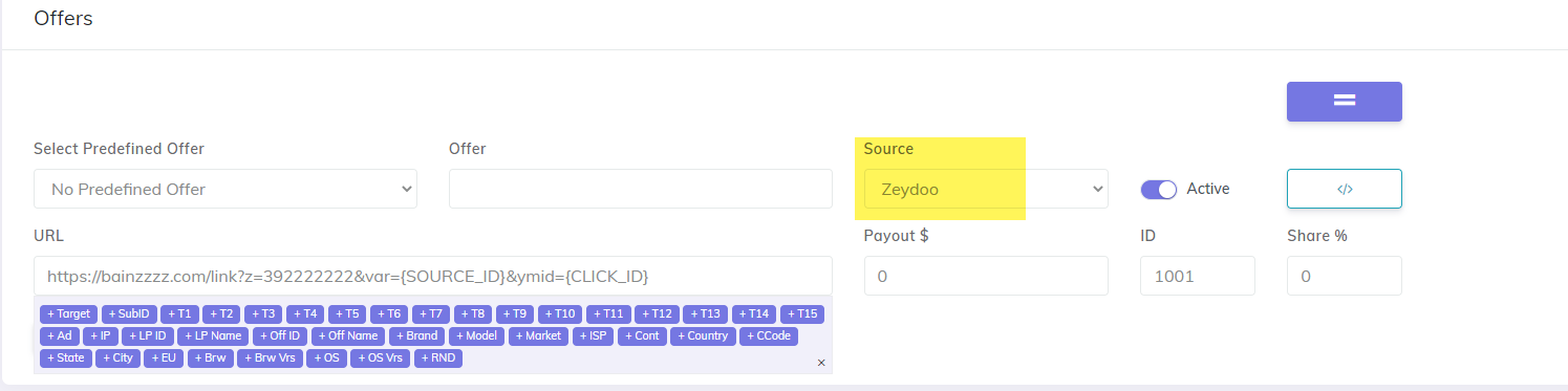 Zeydoo campaign