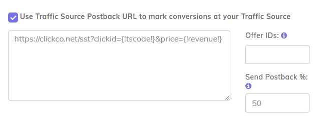 AdsCompass postback URL tracking with CPV Lab 