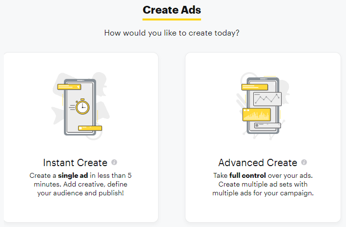 Snapchat instant create
