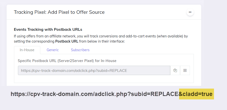 How to enable cumulative revenue tracking