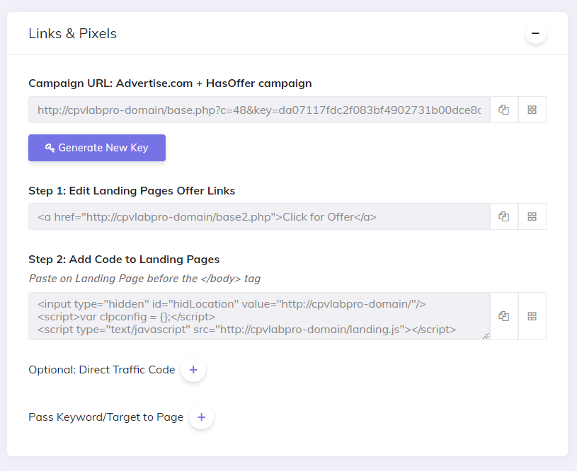 Links And Pixels