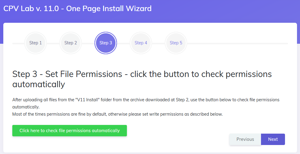 CPV LAB PRO V. 11.0 - ONE PAGE INSTALL WIZARD | CPV Lab Documentation