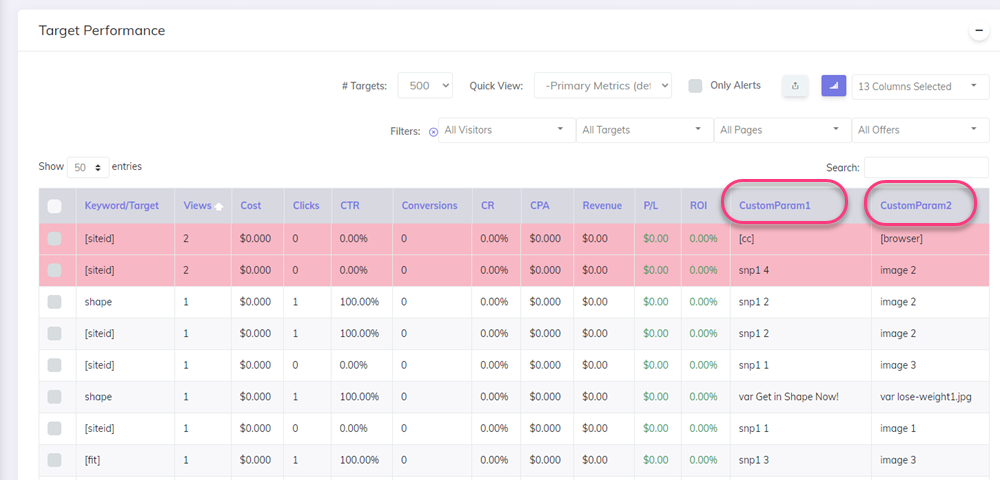 Stats Extra Tokens
