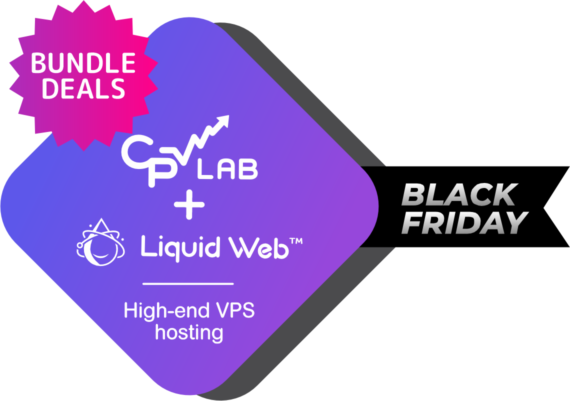 Black Friday offer from CPV Lab and LiquidWeb