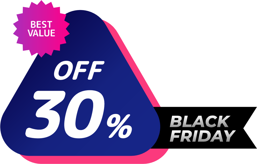 Black Friday offer for CPV One Yearly Plans